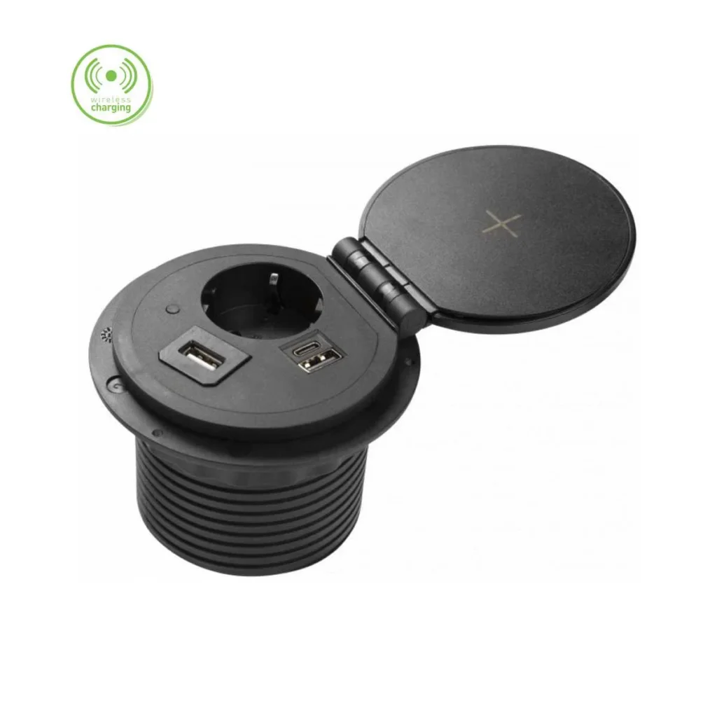 OU utič. CHARGER PLUS crna GTV