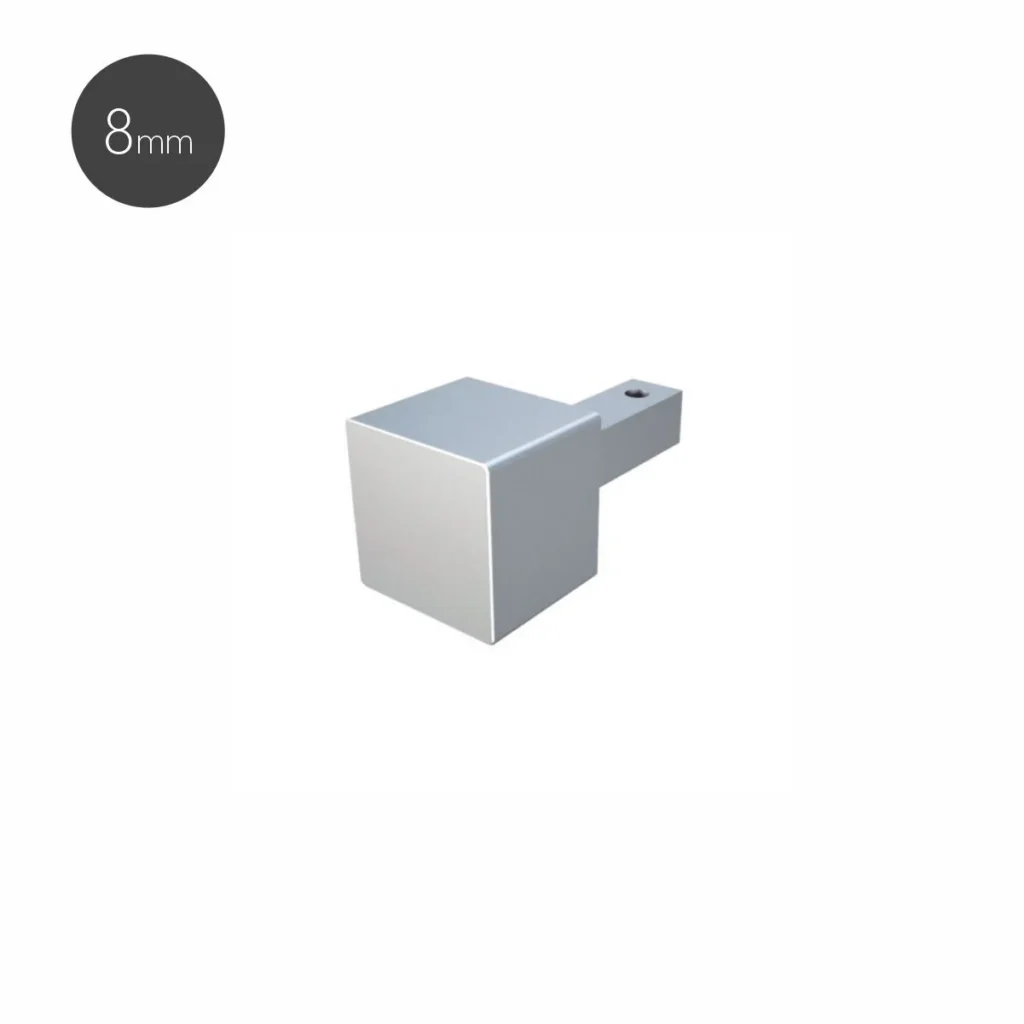 KG Al ger kocka H=10mm SM-čep