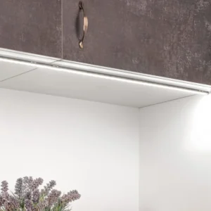 LED N GLAX4 al.profil 3m CRNI