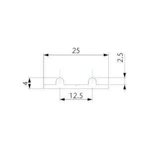 SS EP-5 donja šina/N AL SM