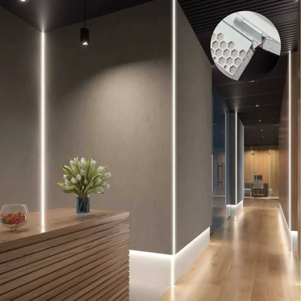 LED GIPS SP.UGAO GLAX4,6 al.3m