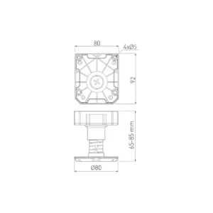 ON   NogaABS 450kg 65-85mm GTV