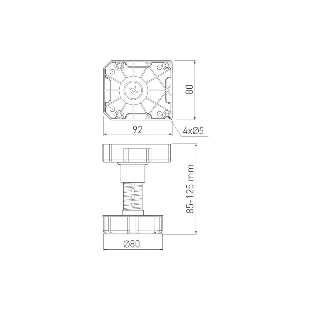 ON   NogaABS 450kg85-125mm GTV