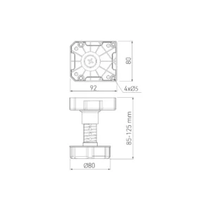 ON   NogaABS 450kg85-125mm GTV