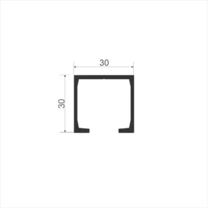 PVD TS-ACCORDION gornja šina AL SM