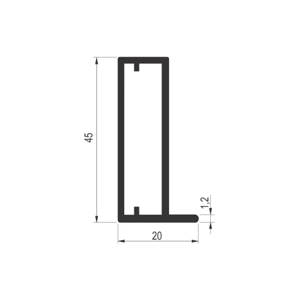RAM 1003 N profil AL BL