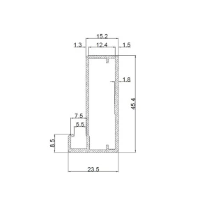 RAM 1002 A/N profil AL BČ