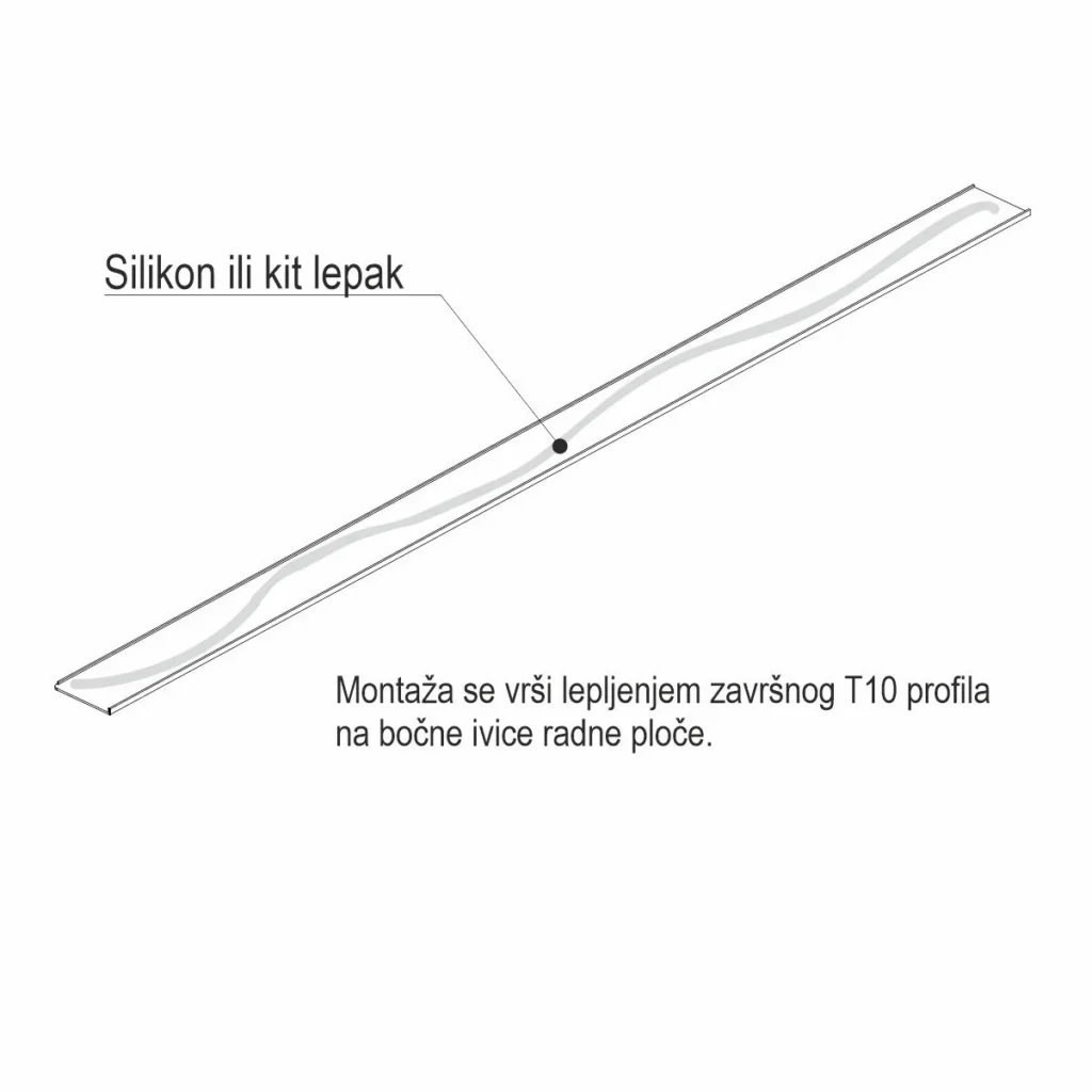 T-10 40mm profil AL BELA