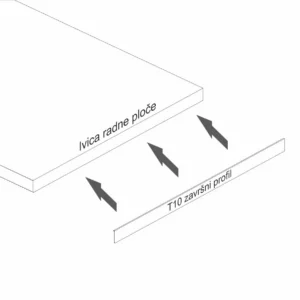 T-10 40mm profil AL BELA