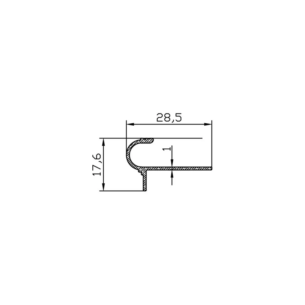 ALEKO Al.step 350/UC H=10mm SM