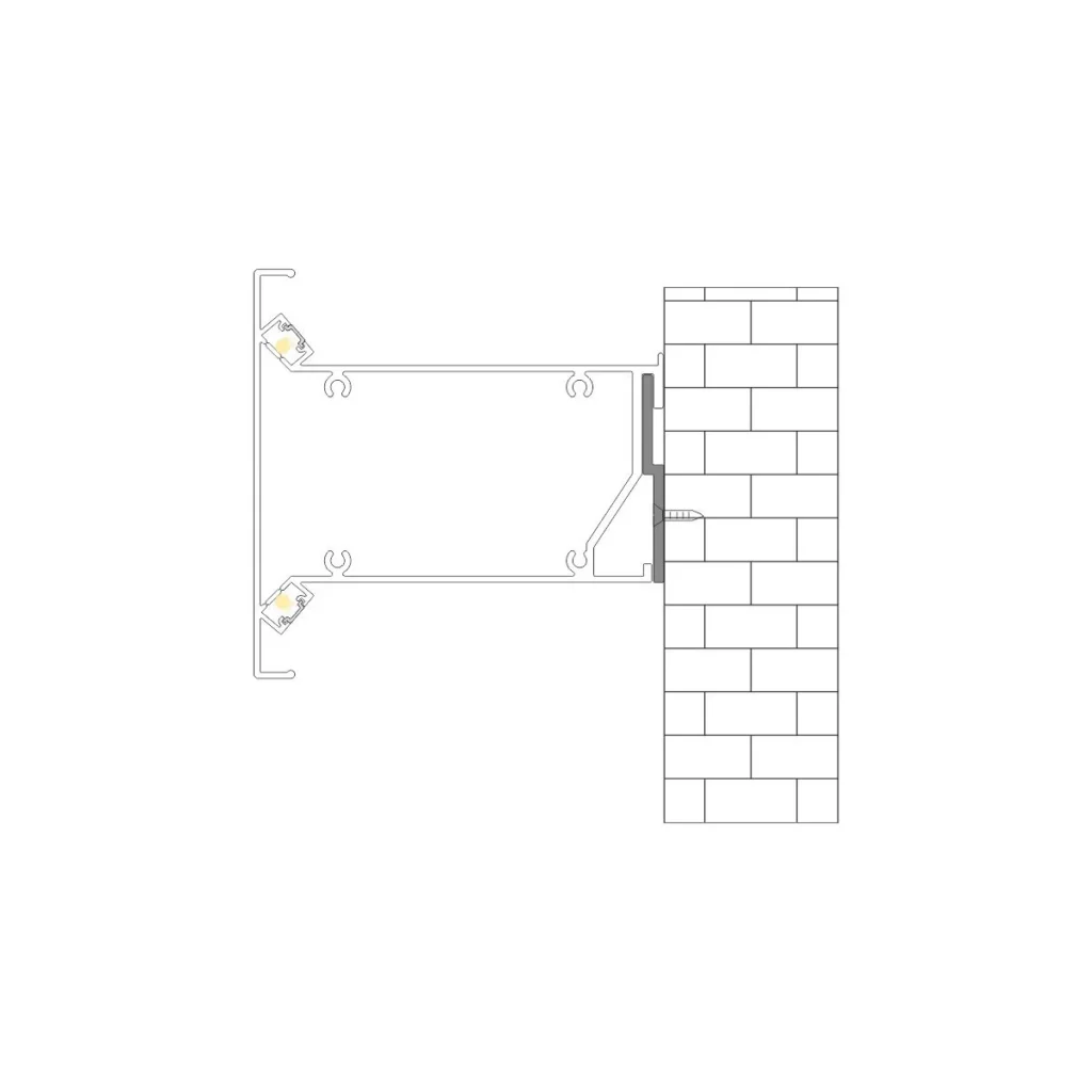 ONP LED polica mala profil