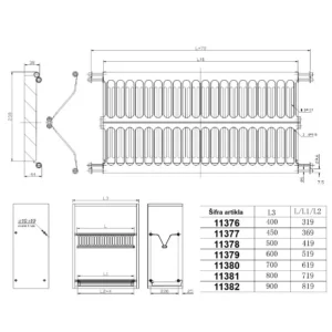 OG oceđivač 80cm HS