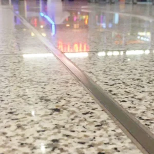 DIL U PVC profil H=15mm-siv AR