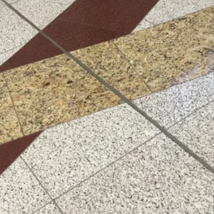 DIL U PVC profil H=15mm-siv AR