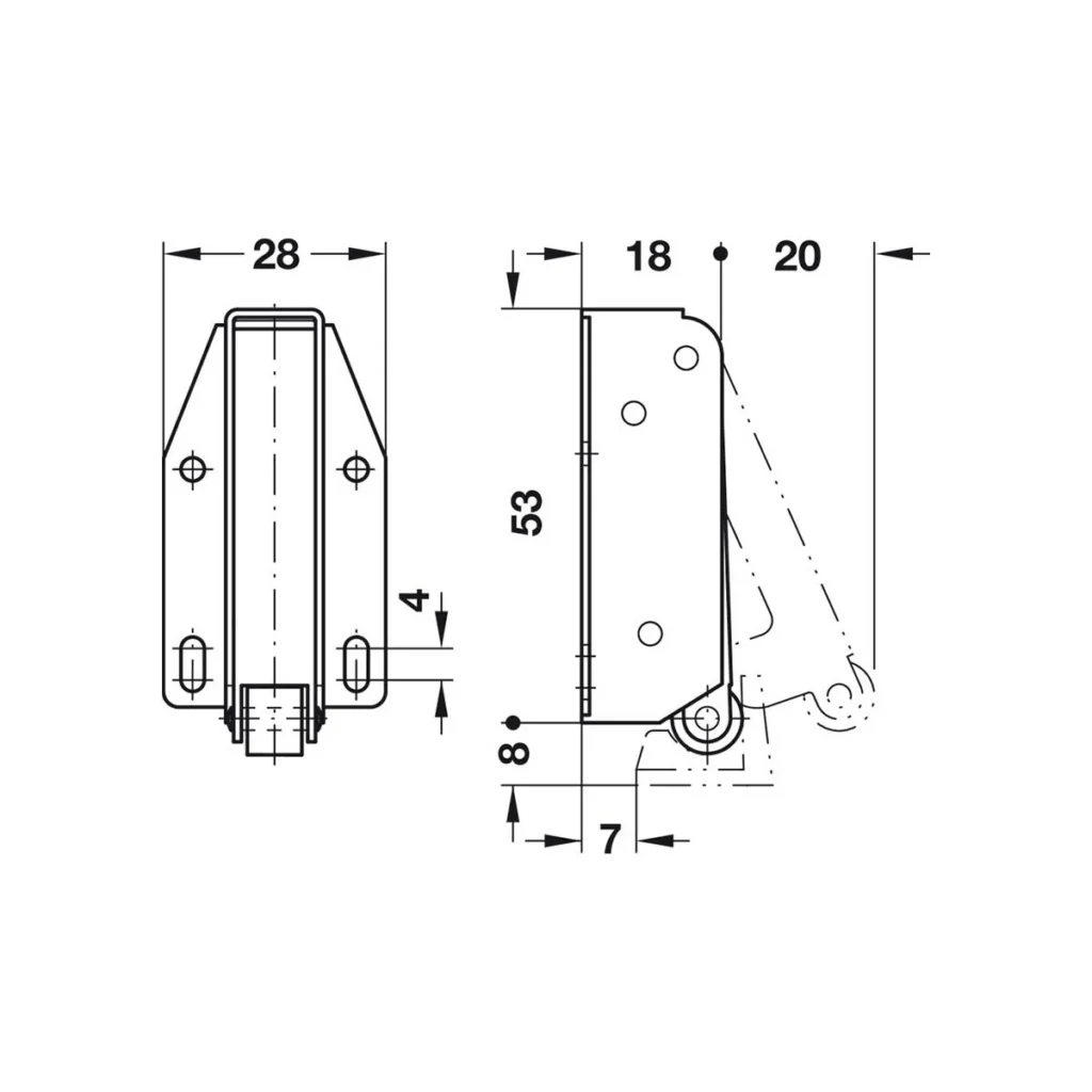 OZ šnaper potisni QUICK HF