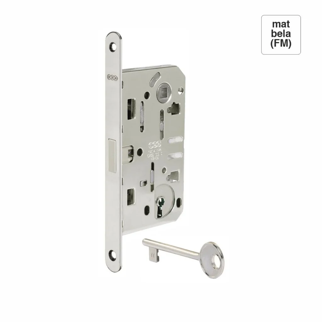 KV magnetna brava Mediana Polaris XT ključ BELA