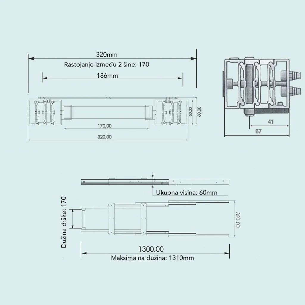 UPP daska za peglanje KAP