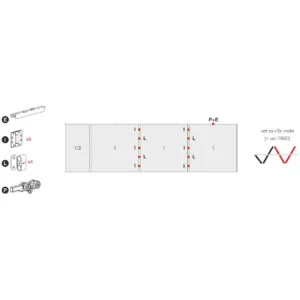 PVD VERSATILE B lomljiva vrata