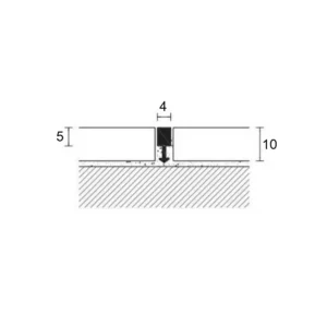 KB MES. bordura S= 4mm L=2,7m