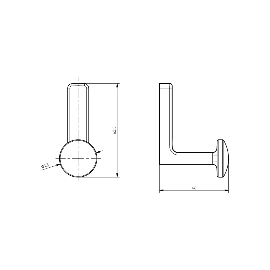 OČ čiviluk WZ-ARCO-18 zlato GT
