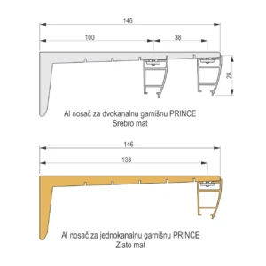 GA02 PRINCE gar.2k AL 2,0m S