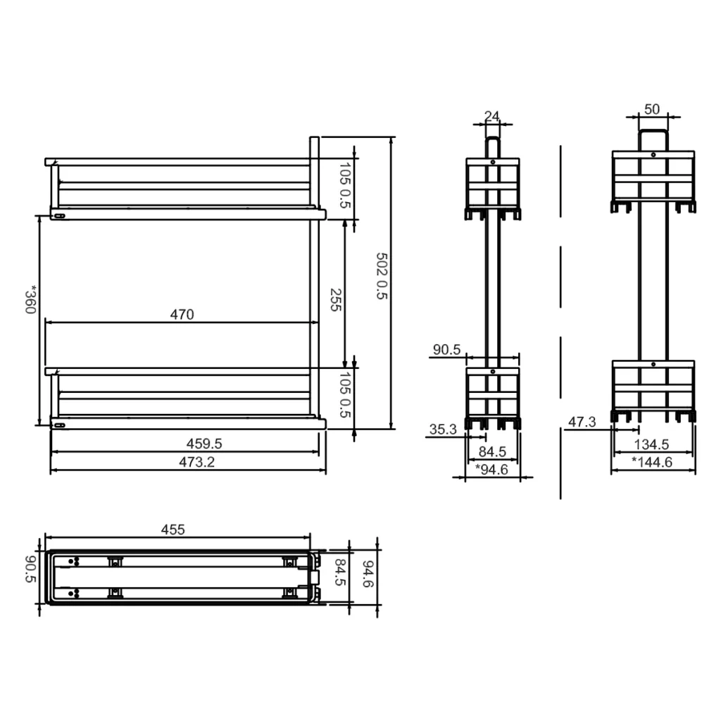 OŽE korpa boč.200/L slow LS-HS
