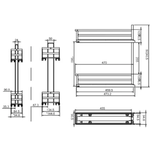 OŽE korpa boč.150/L slow LS-HS