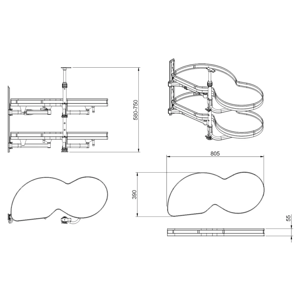 OŽE Skriveni ugao L HS