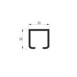 PVS EP-03 al.gornja šina L=4m