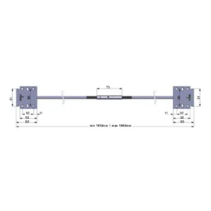 ZAT Zat.vrata XT iz dva dela