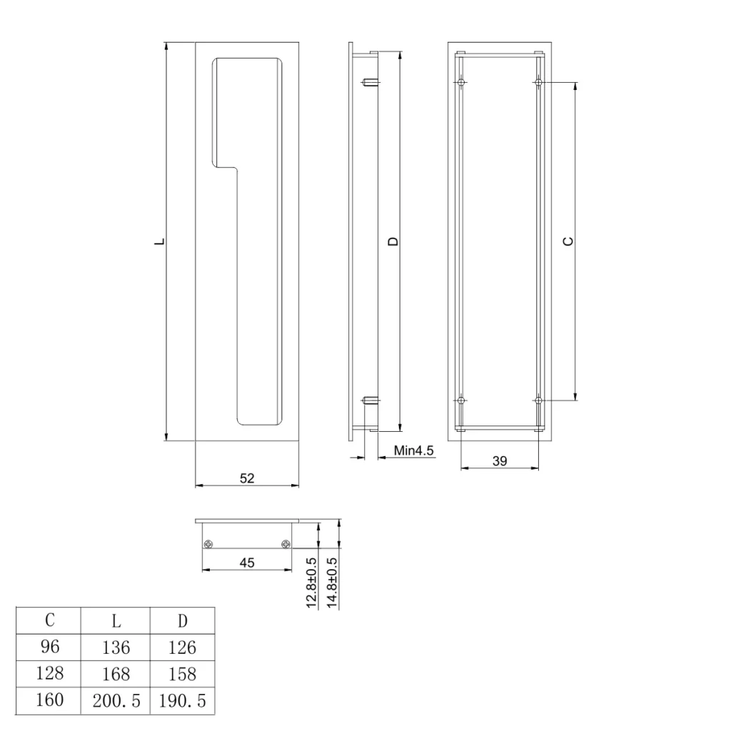 ORN U 160 ruč.1472 crna HS