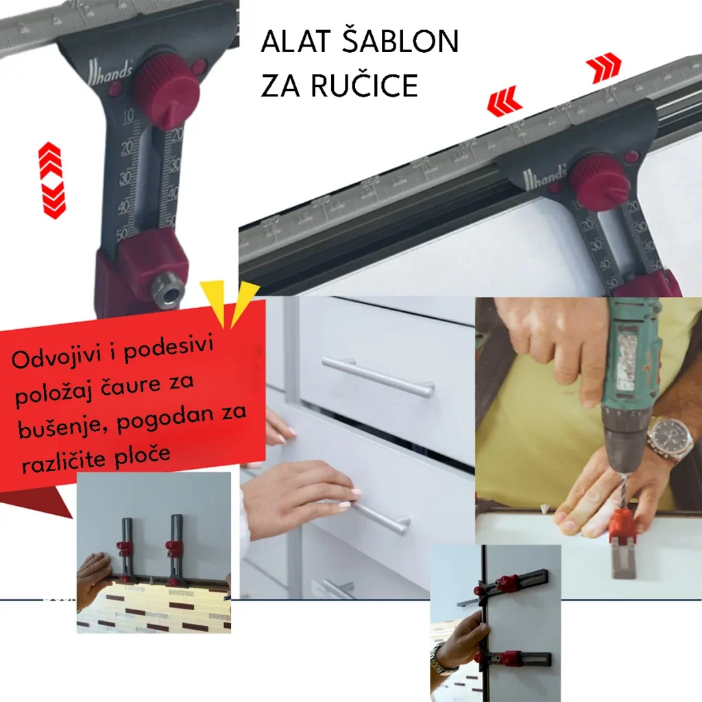 ALAT šablon za ručice KAP.