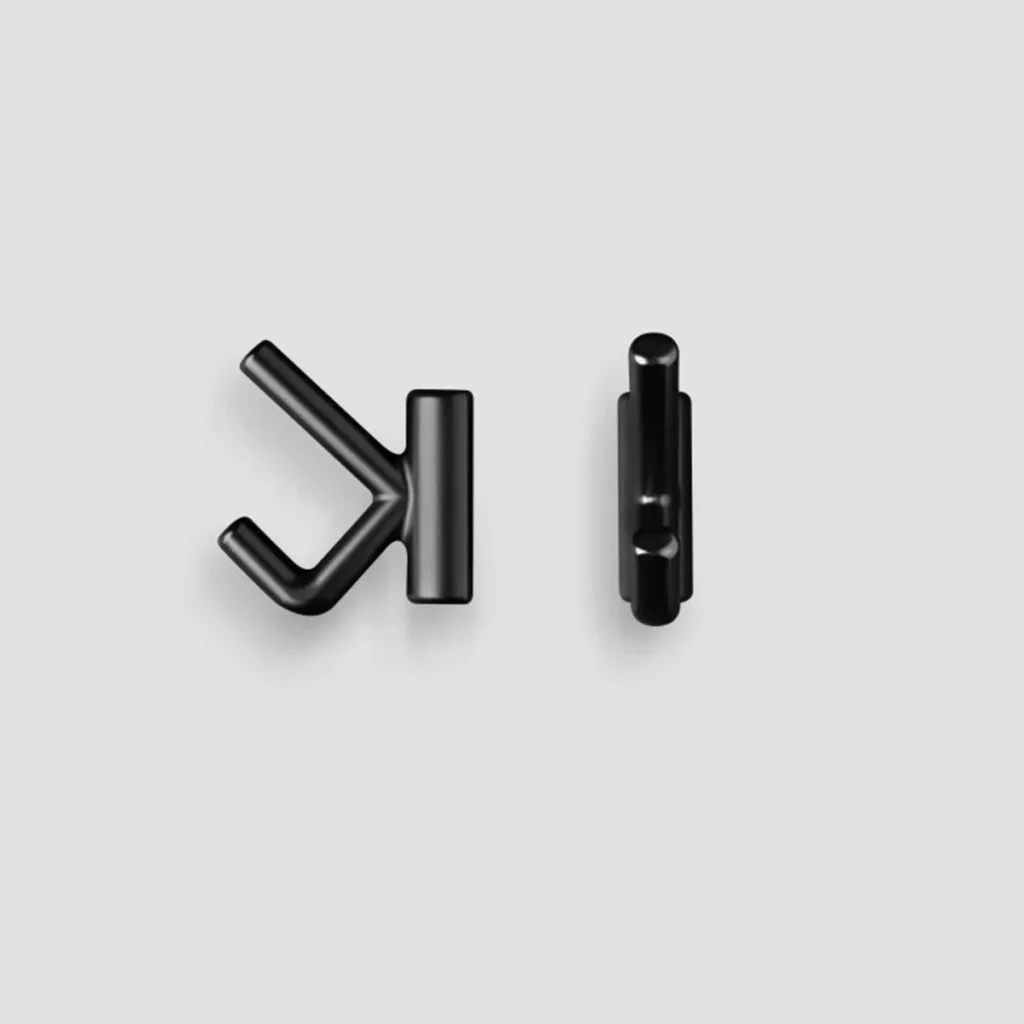 OČ čiviluk LENS crna GTV