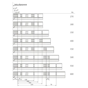OKL F kliz.slow 500 bela V+DTC
