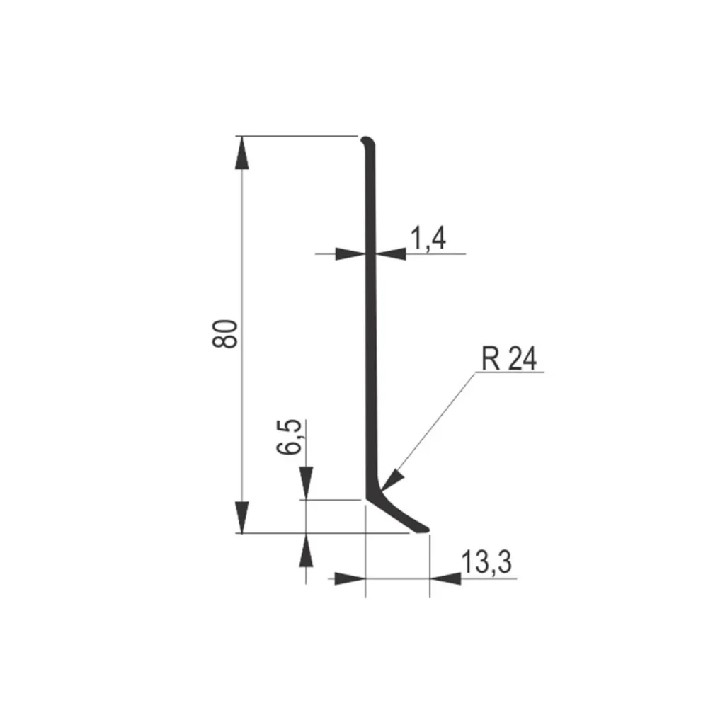 CP 80/219 L al.cokla L=6,0m SM