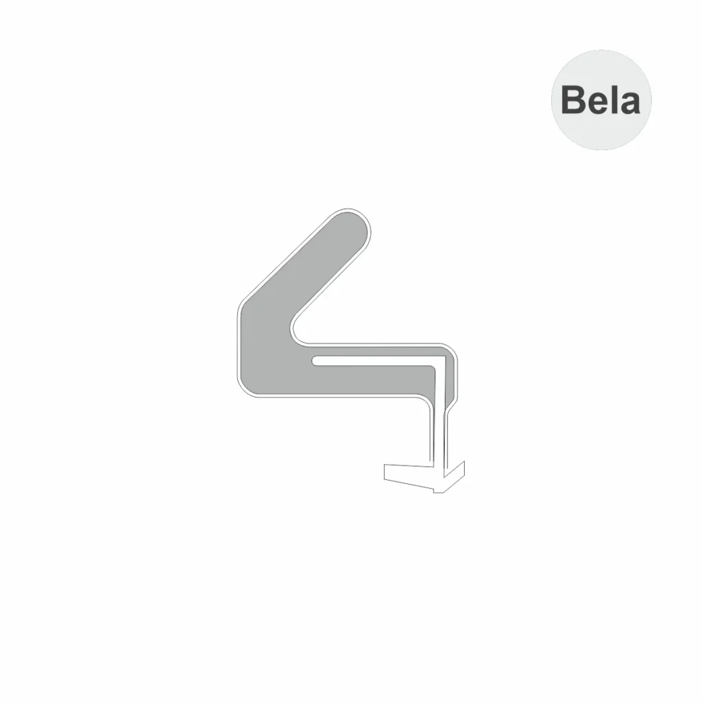 Diht guma za skriv. štok BELA