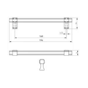 ORN N 160 ruč.IMPERIAL zlato