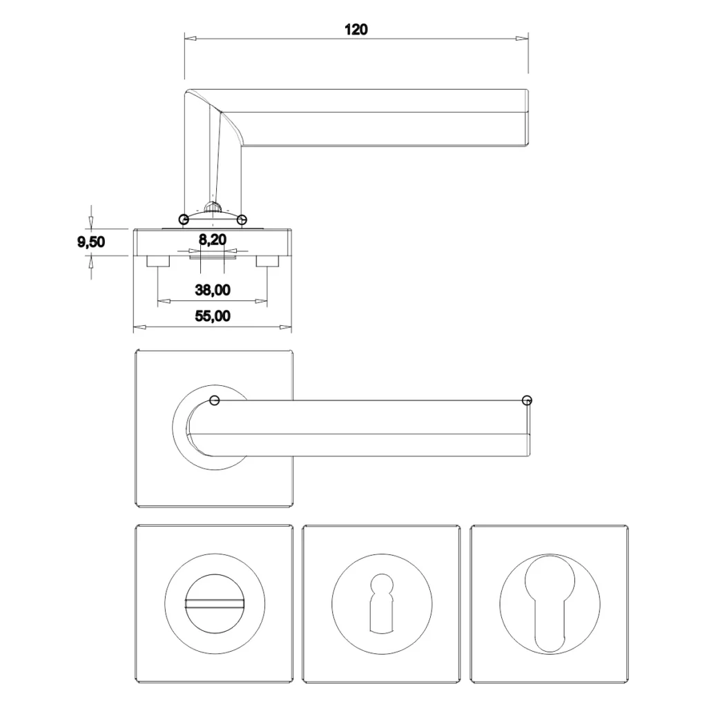 KV kvaka+roz.klj.70008 CRNA EN