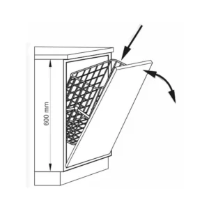 OŽE žič.korpa za veš 300/M MO