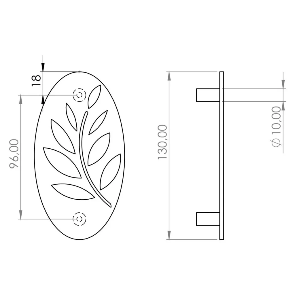 ORN N  96 ruč.ELM CRNA/D