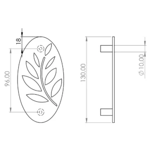 ORN N  96 ruč.ELM CRNA/D
