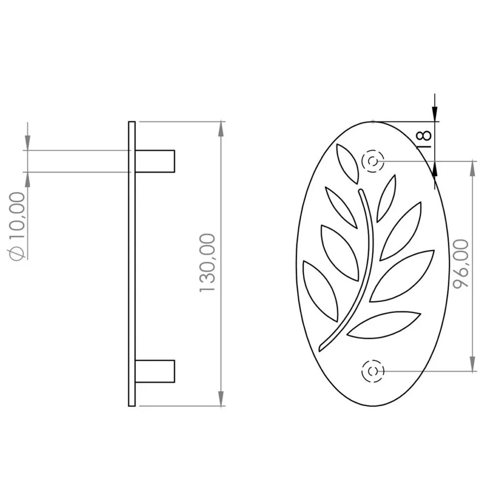 ORN N  96 ruč.ELM ZLATO/L