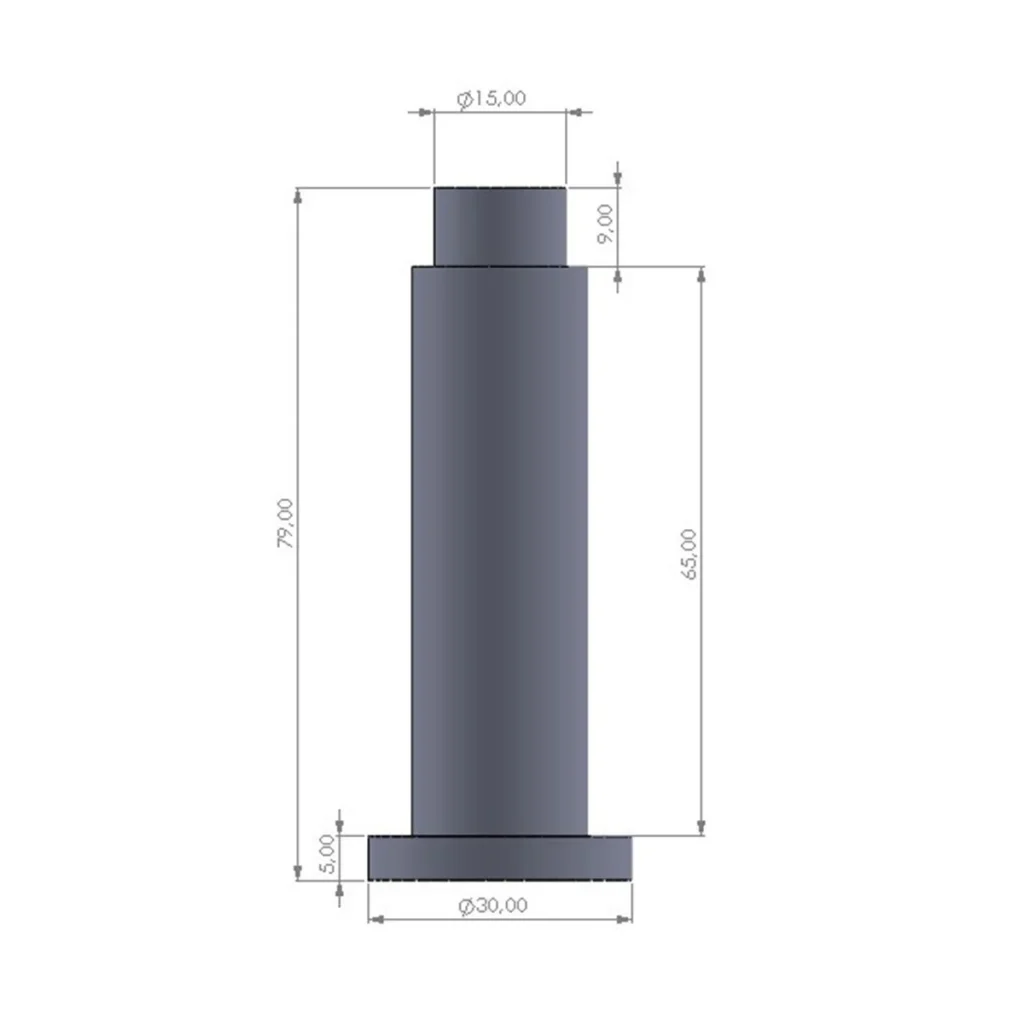 VO Odbojnik fi20 INOX-79mm MT