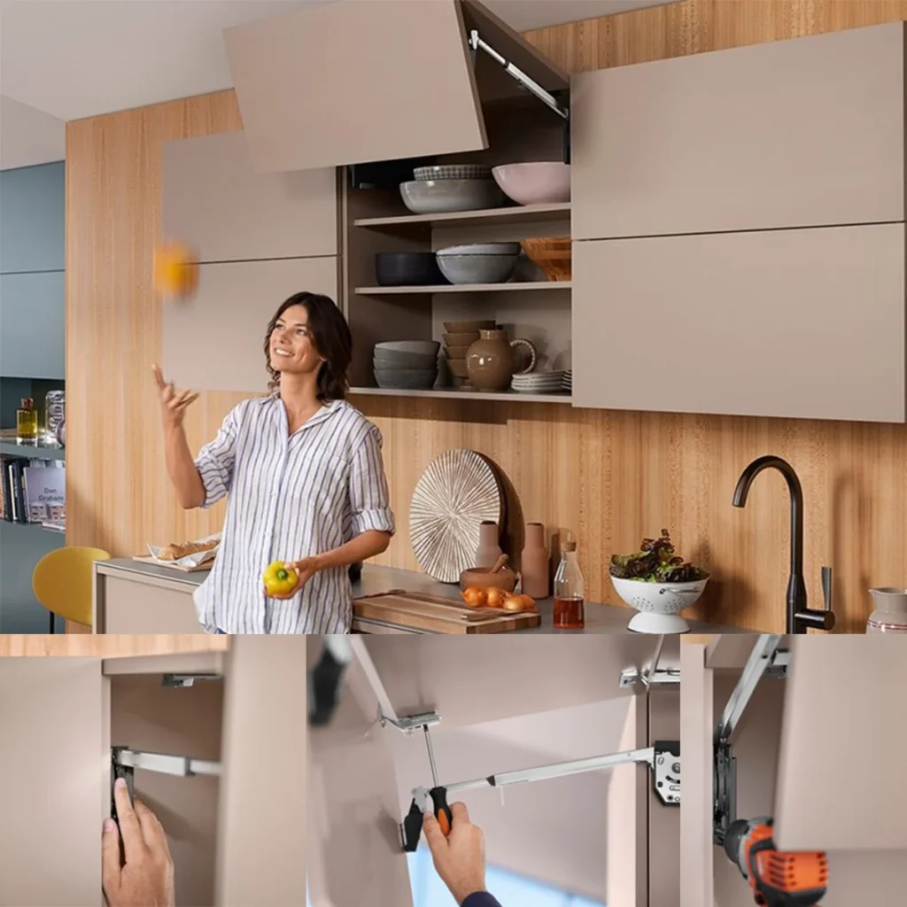 OPM HF TOP Ruka H=600-910 BL