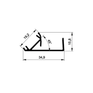 LED UGAO GLAX 1 str. AL SM