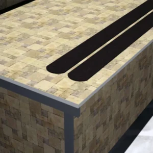 Protivklizna traka za gazišta 50mm CRNA