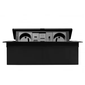 OU utič.MULTISOFT 2x,HDMI crna