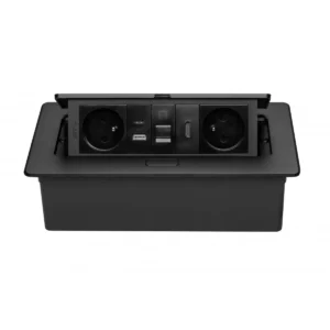 OU utič.MULTISOFT 2x,HDMI crna