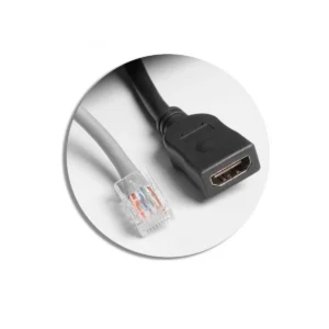 OU utič.MULTISOFT 2x,HDMI crna