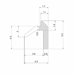 RAM PVC ispuna transp. LIA
